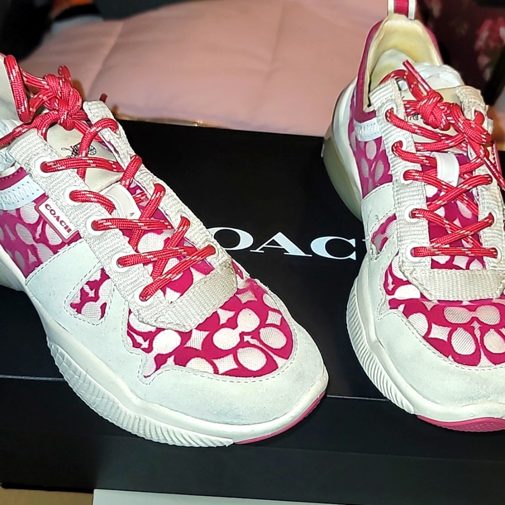 Geniune used Coach sneakers